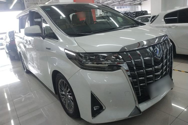 Used Toyota Alphard 2021 Dual-Engine 2.5L Luxury Edition Front Right 45 Deg