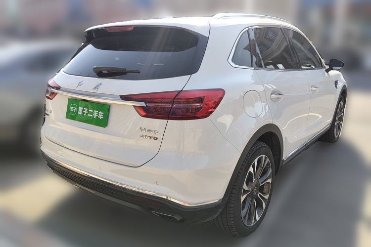 Used Hongqi HS5 2019 2.0T Smart Connect Flagship All-Wheel-Drive Version Rear Right 45 Deg