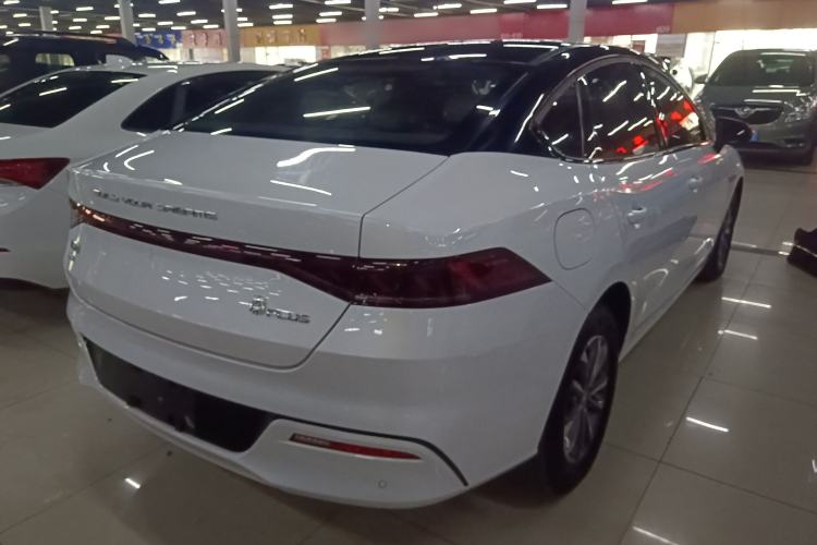 Used BYD Qin PLUS 2024 HONOR Edition DM-i 55KM Leading Model Rear Right 45 Deg