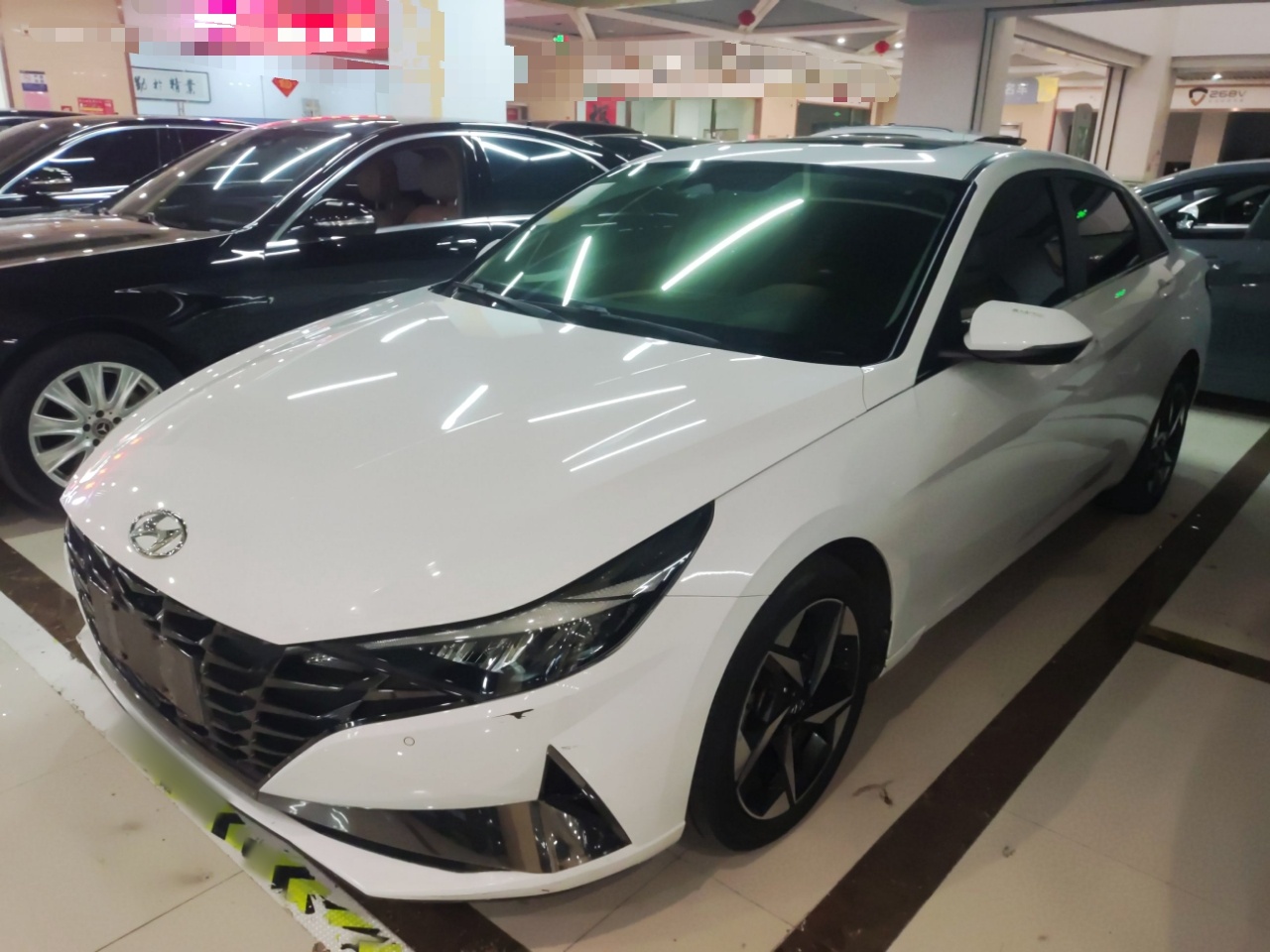 تحت مقدمة السيارة