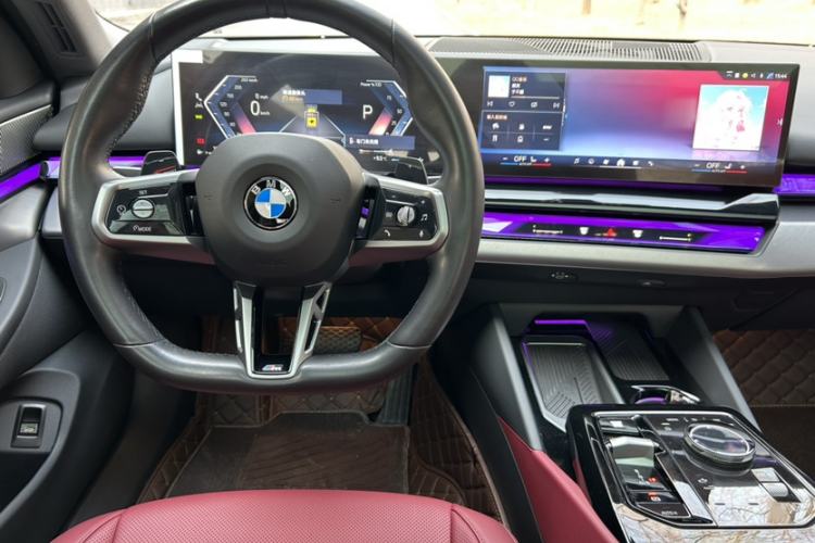 Used BMW 5 Series 2024 530Li Leading Model M Sport Package Interior 4