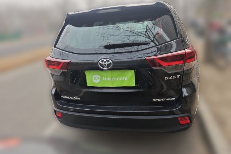 Used Toyota Highlander 2018 2.0T Four-Wheel Drive Knight Edition 7 Seats China VI Standard
