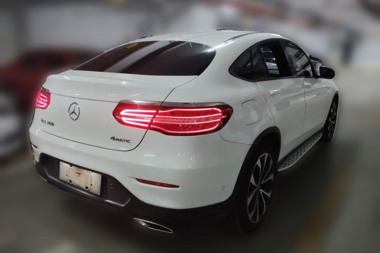 Used Mercedes-Benz GLC Coupe 2018 GLC 260 4MATIC Coupe SUV Rear Right 45 Deg