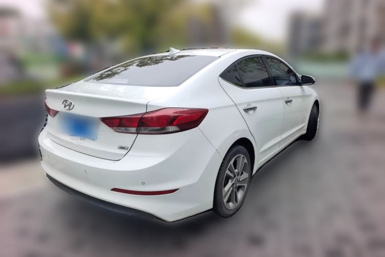 Used Hyundai Elantra (6th Generation / Lingdong) 2016 1.6L Automatic ZhiXuan · Luxury Version Rear Right 45 Deg