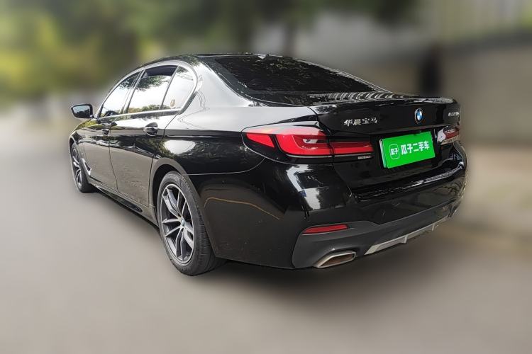 Used BMW 5 Series New Energy 2021 535Le M Sport Package Rear Left 45 Deg