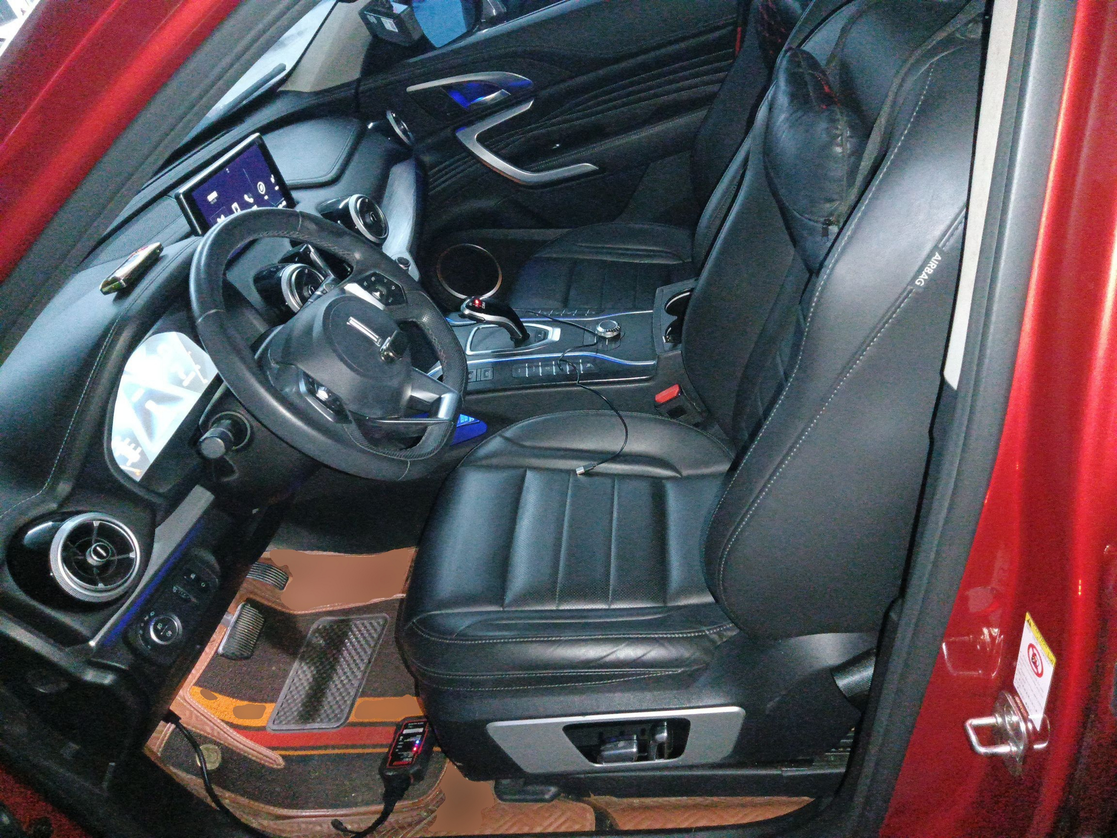 Avant de la voiture