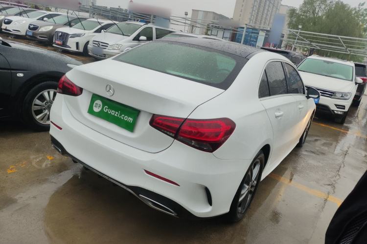 Used Mercedes-Benz A-Class 2021 A 180 L Sport Sedan Rear Right 45 Deg