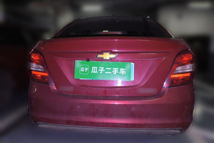 Used Chevrolet Aveo Sonic 2014 Sedan 1.4SL AT Fashion Edition Rear