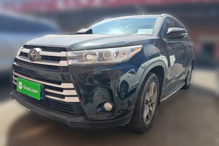 Used Toyota Highlander 2018 2.0T Four-Wheel Drive Luxury Version 7 Seats China VI Standard
