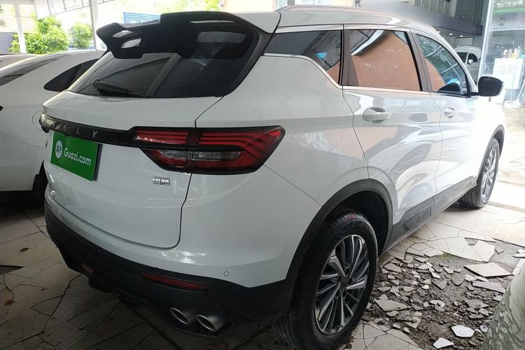 Used Geely Auto Coolray 2021 1.4T DCT Platinum Edition Rear Right 45 Deg