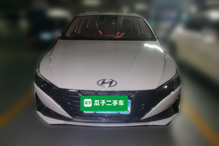 Used Hyundai Elantra 2021 1.5L CVT LUX Prestige Edition Front