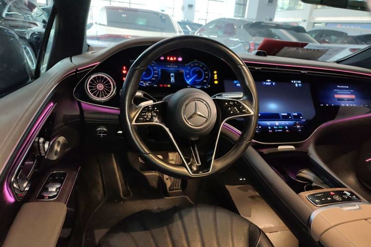 Used Mercedes-Benz EQS 2022 Updated Version 450+ Pioneer Edition Steering Wheel
