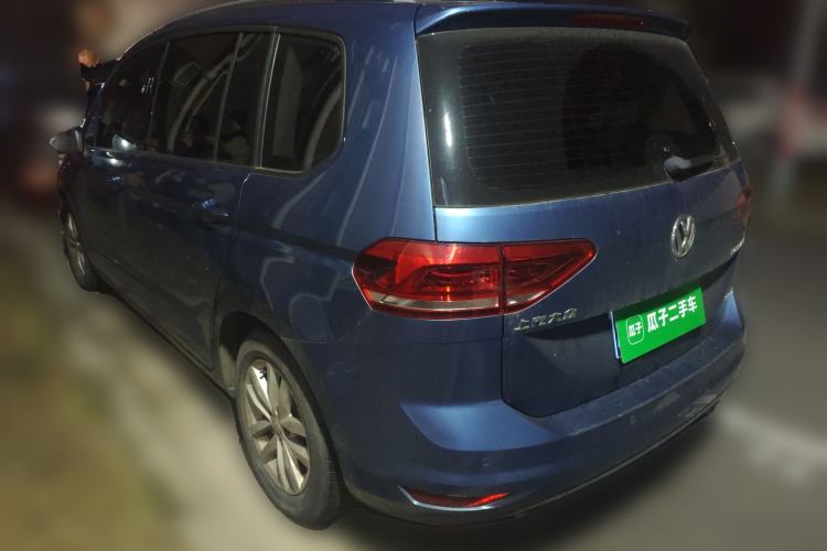 Used Volkswagen Touran 2018 Volkswagen Touran L 280TSI DSG Comfort Edition 7 Seats China V Emission Standard Rear Left 45 Deg
