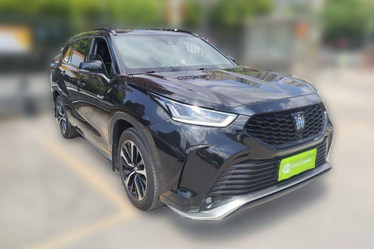 Used Toyota Crown Kluger 2021 2.5L HEV Four-Wheel Drive Luxury Edition Front Right 45 Deg