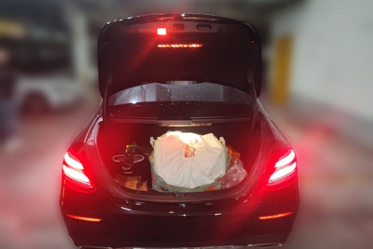 Used Mercedes-Benz E-Class 2016 E 300 L Sporty and Stylish Model Trunk