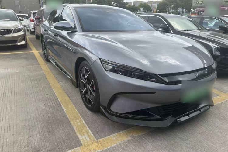 Used BYD Han 2022 EV Genesis Edition 715KM Front-Wheel-Drive Prestige Model Exterior 2