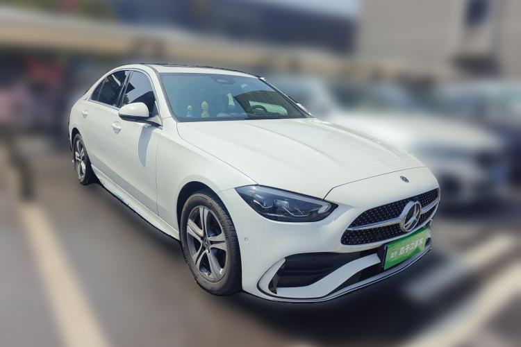 Used Mercedes-Benz C-Class 2022 Restyled C 200 L Sport Edition Front Right 45 Deg