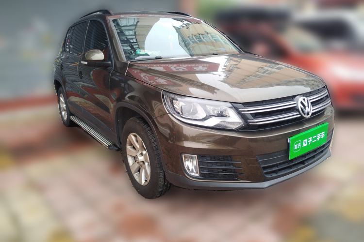 Used Volkswagen Tiguan 2013 1.8TSI Automatic Two-Wheel Drive Trend Edition Front Right 45 Deg