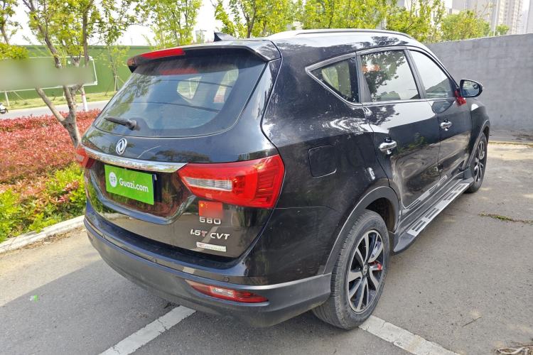 Used Dongfeng Fengon 580 2016 Revised Version 1.5T CVT Luxury Edition Rear Right 45 Deg