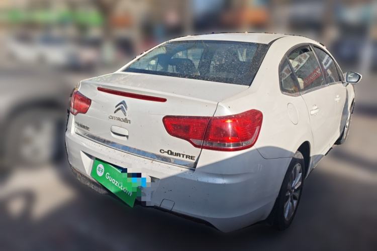 Used Citroen C-Quatre 2016 Classic Sedan 1.6L Manual - Premium Version Rear Right 45 Deg