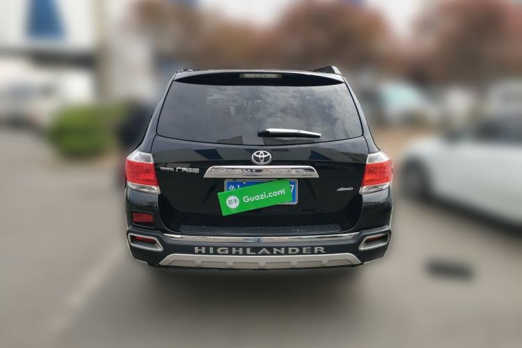 Used Toyota Highlander 2012 2.7L Two-Wheel Drive 7-Seater Luxury Edition Rear