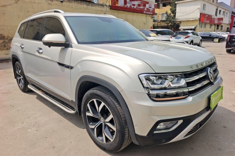 Used Volkswagen Teramont 2020 Revised Version 330TSI Two-Wheel Drive Luxury Edition Front Right 45 Deg