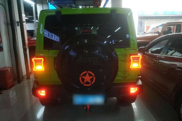 Used Jeep Wrangler 2022 2.0T High-Altitude Alaska Aurora Green Special Edition
