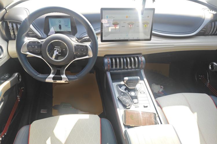 Used BYD Yuan PLUS 2022 430 km Luxury Version Center Console