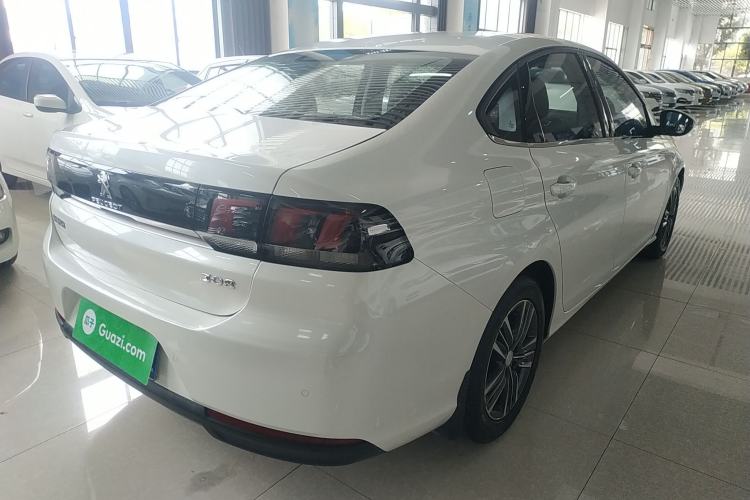 Used Peugeot 308 2018 1.6L Automatic Luxury Edition Rear Right 45 Deg