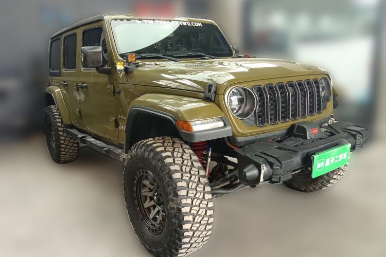 Used Jeep Wrangler 2018 2.0T Sahara Four-Door Edition Front Right 45 Deg