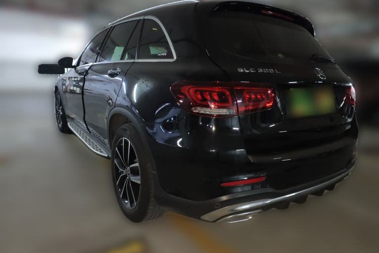 Used Mercedes-Benz GLC 2020 GLC 300 L 4MATIC Dynamic Edition Rear Left 45 Deg