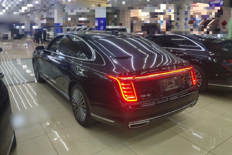 Used Hongqi H9 2022 2.0T Smart Connect Flagship Edition Rear Left 45 Deg