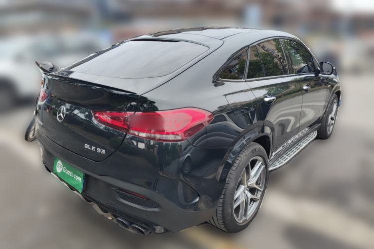 Used Mercedes-Benz GLE Coupe AMG 2020 AMG GLE 53 4MATIC+ Coupe SUV Rear Right 45 Deg