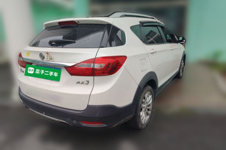 Used Dongfeng Aeolus AX3 2016 1.5L Manual Shangkue Model Rear Right 45 Deg