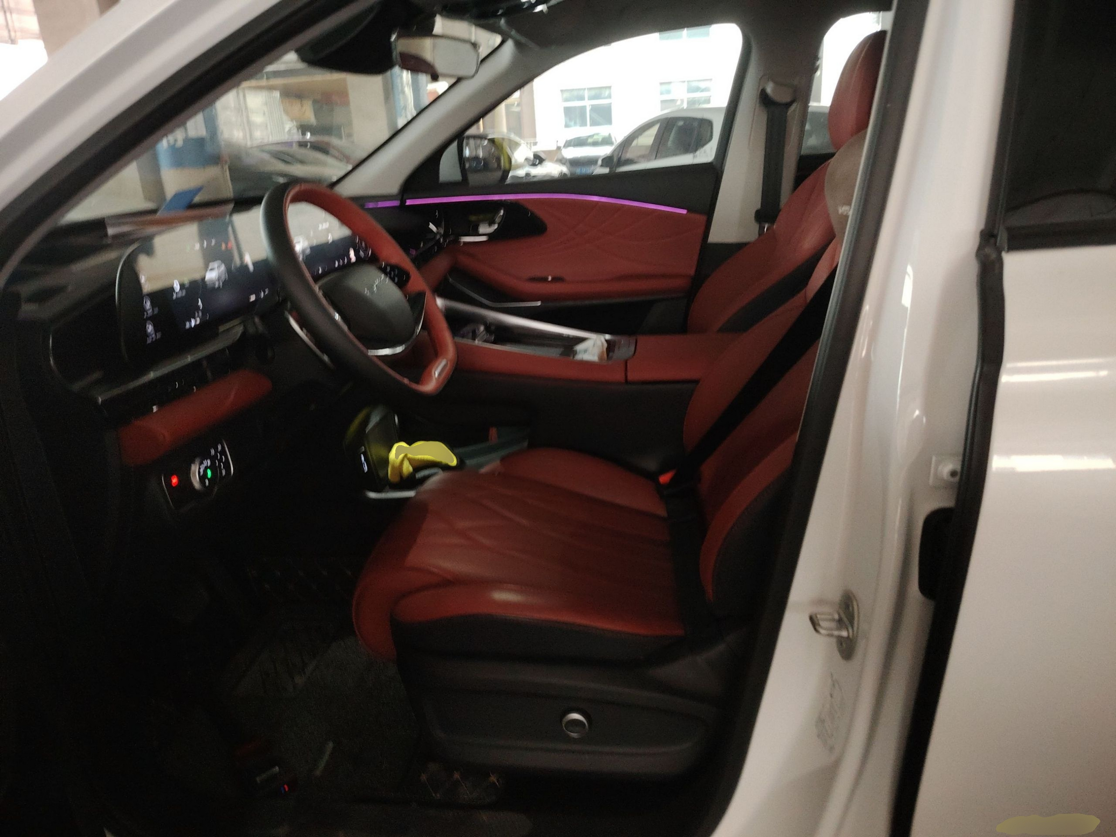Avant de la voiture