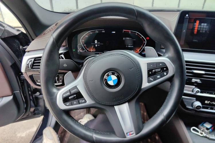 Used BMW 5 Series 2021 Facelifted 530Li Leading Edition M Sport Package Steering Wheel
