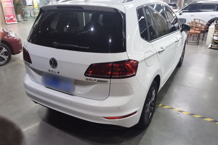 Used Volkswagen Golf Sportsvan 2019 1.6L Automatic Pure Model China V Standard Rear Right 45 Deg