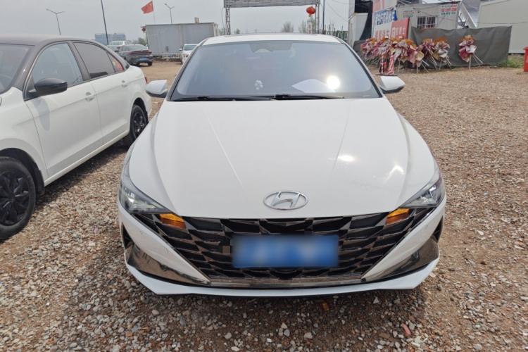 Used Hyundai Elantra 2022 1.5L CVT LUX Prestige Edition Front