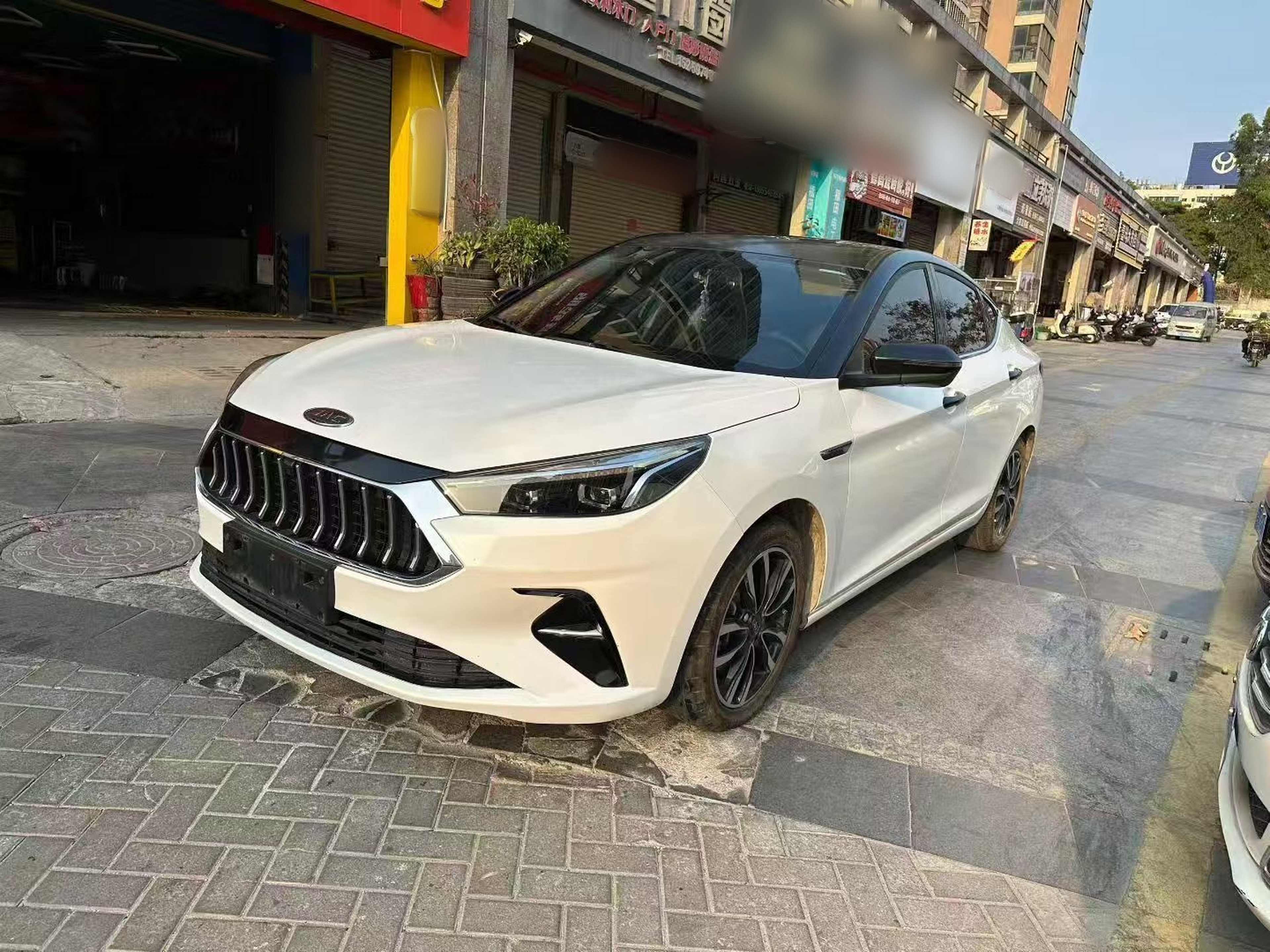 Parte inferior delantera