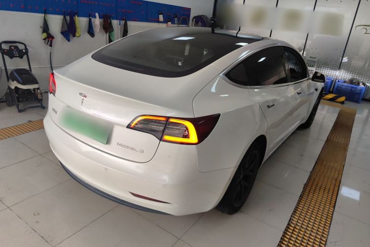 Used Tesla Model 3 2020 Revised Version Standard Range Rear-Wheel Drive – Upgraded Edition Rear Right 45 Deg
