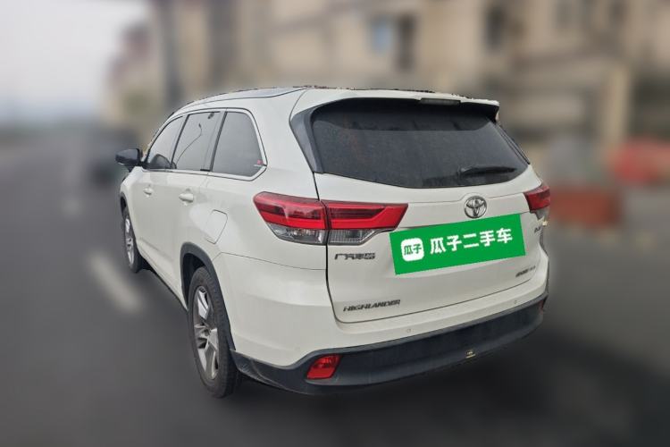 Used Toyota Highlander 2018 2.0T Four-Wheel Drive Luxury Version 7 Seats China VI Standard Rear Left 45 Deg