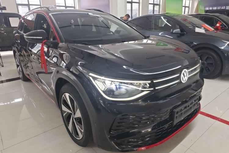 Used Volkswagen ID.6 X 2023 Upgraded Model Ultra-Long Range Version Front Right 45 Deg