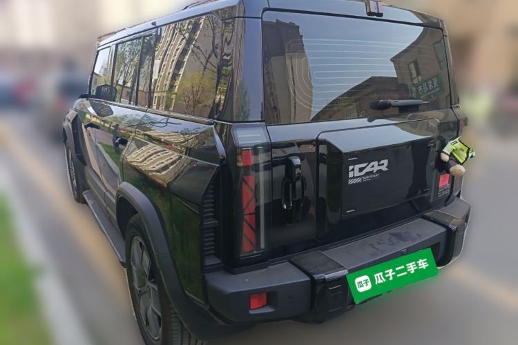 Used iCAR 03T 2024 520km Two-Wheel Drive Long-Range Version Rear Left 45 Deg