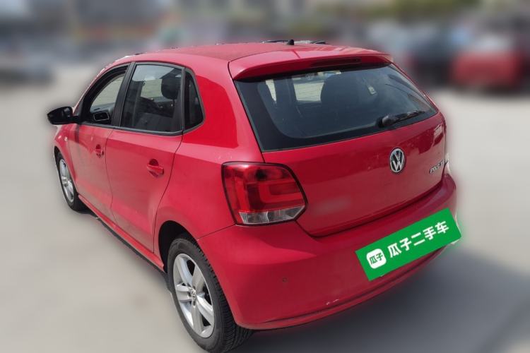 Used Volkswagen Polo 2013 1.6L Automatic Comfort Edition Rear Left 45 Deg