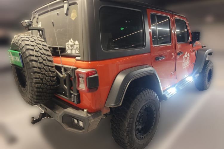 Used Jeep Wrangler 2019 2.0T Rubicon Four-Door Version China VI Emission Standard