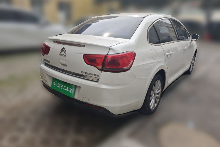 Used Citroen C-Quatre 2013 1.6L Manual Prestige CNG Model Rear Right 45 Deg