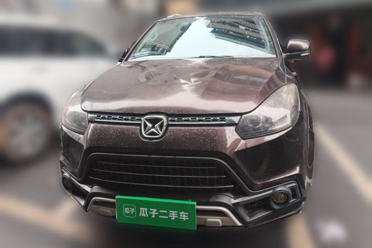 Used JMC Yusheng S350 2017 2.0T Automatic 2WD Diesel Luxury Version with Sunroof 5 Seats Front