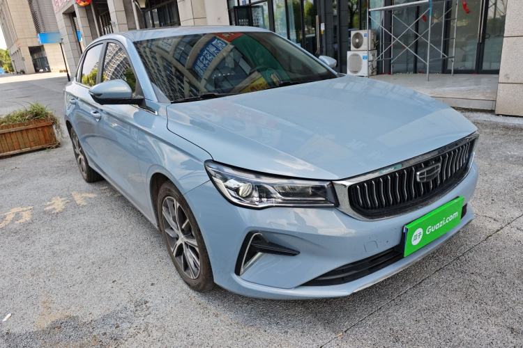 Used Geely Auto Emgrand 2023 4th Generation Champion Edition 1.5L CVT Flagship Model Front Right 45 Deg