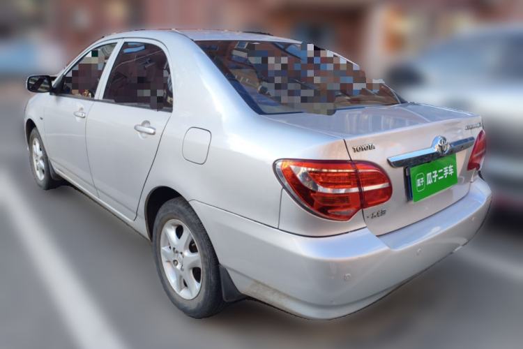 Used Toyota Corolla EX 2013 1.6L Automatic Luxury Edition Rear Left 45 Deg