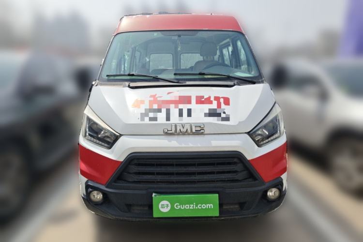 Used JMC Transit 2019 2.8T Commercial Version Short Wheelbase Mid-Roof 6-Seater China VI JX493
